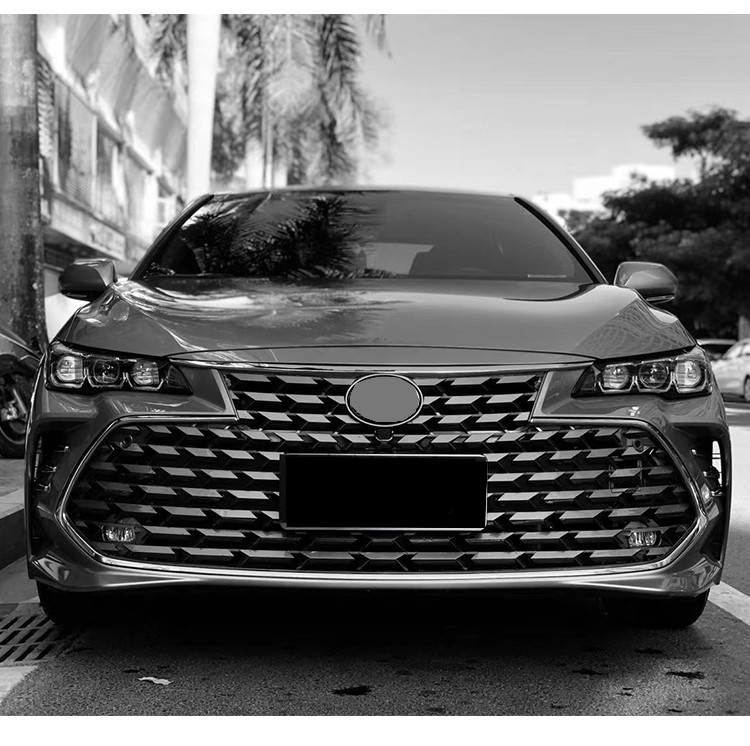 19-20款新亚洲龙中网改装 外观运动套件 蜂窝龙鳞前脸面罩前网trd