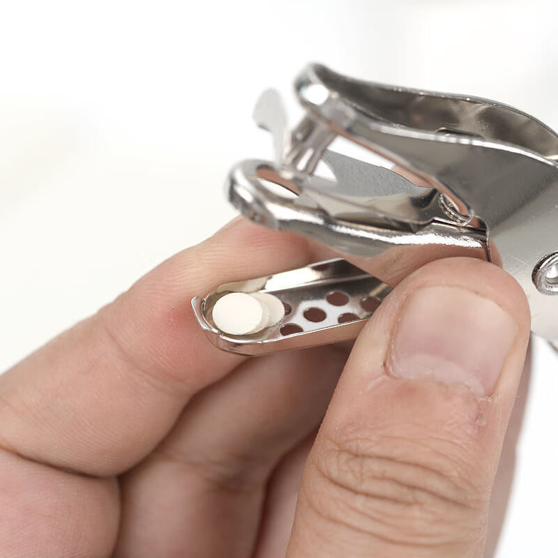 仓梵办公用品学生文具通用手握式省力手动纸张打孔器单孔打洞机打孔器