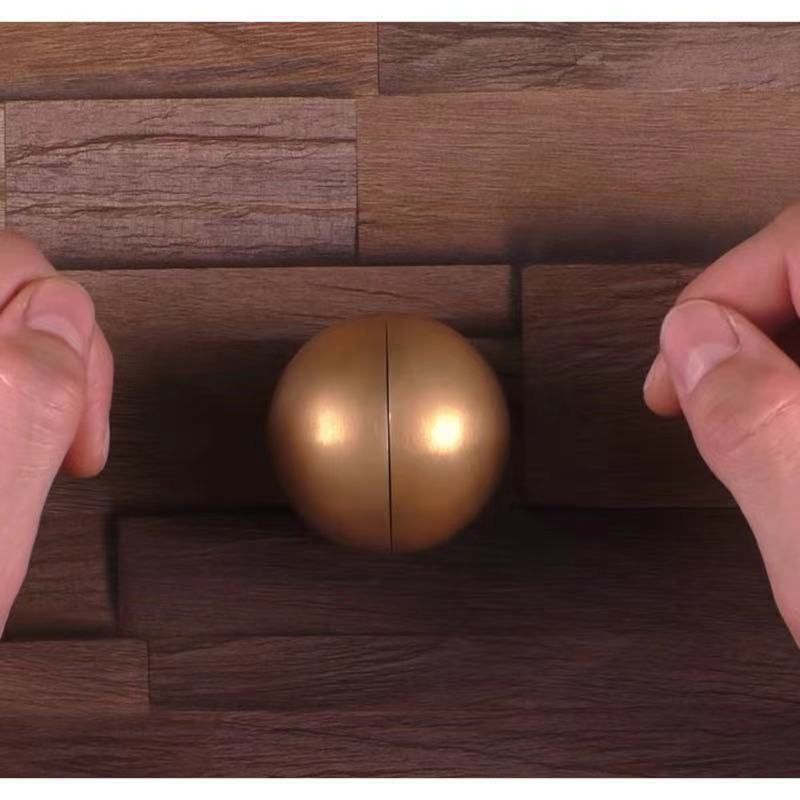 盒十级高难度泰坦球gm烧脑减压铁质儿童解密玩具 三角形puzzle【图片