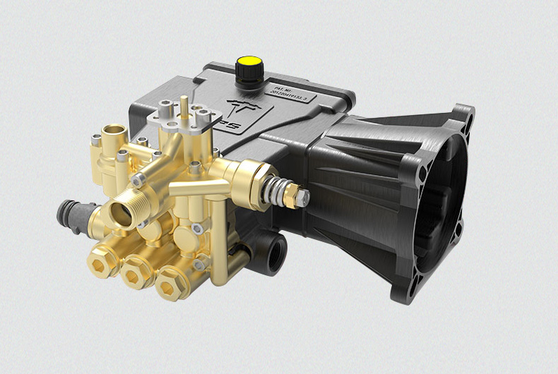 洁普斯清洗机泵头 柱塞泵高压泵 318泵头洗车机配件零部件定制 1511泵