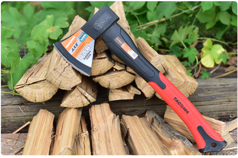 户外多功能精钢开山斧大斧子大号超重加长劈柴砍树伐木斧斧头 tacoma