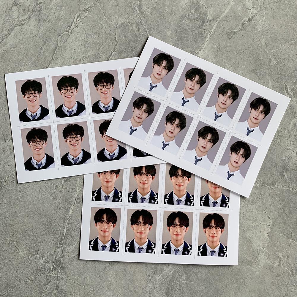 磐璐胧*nct 127 李泰容 back to school周边同款证件照一寸照片do