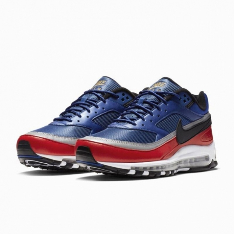 nike耐克男鞋 新款 air max 97 子弹头气垫舒适透气跑步鞋ci1957-717