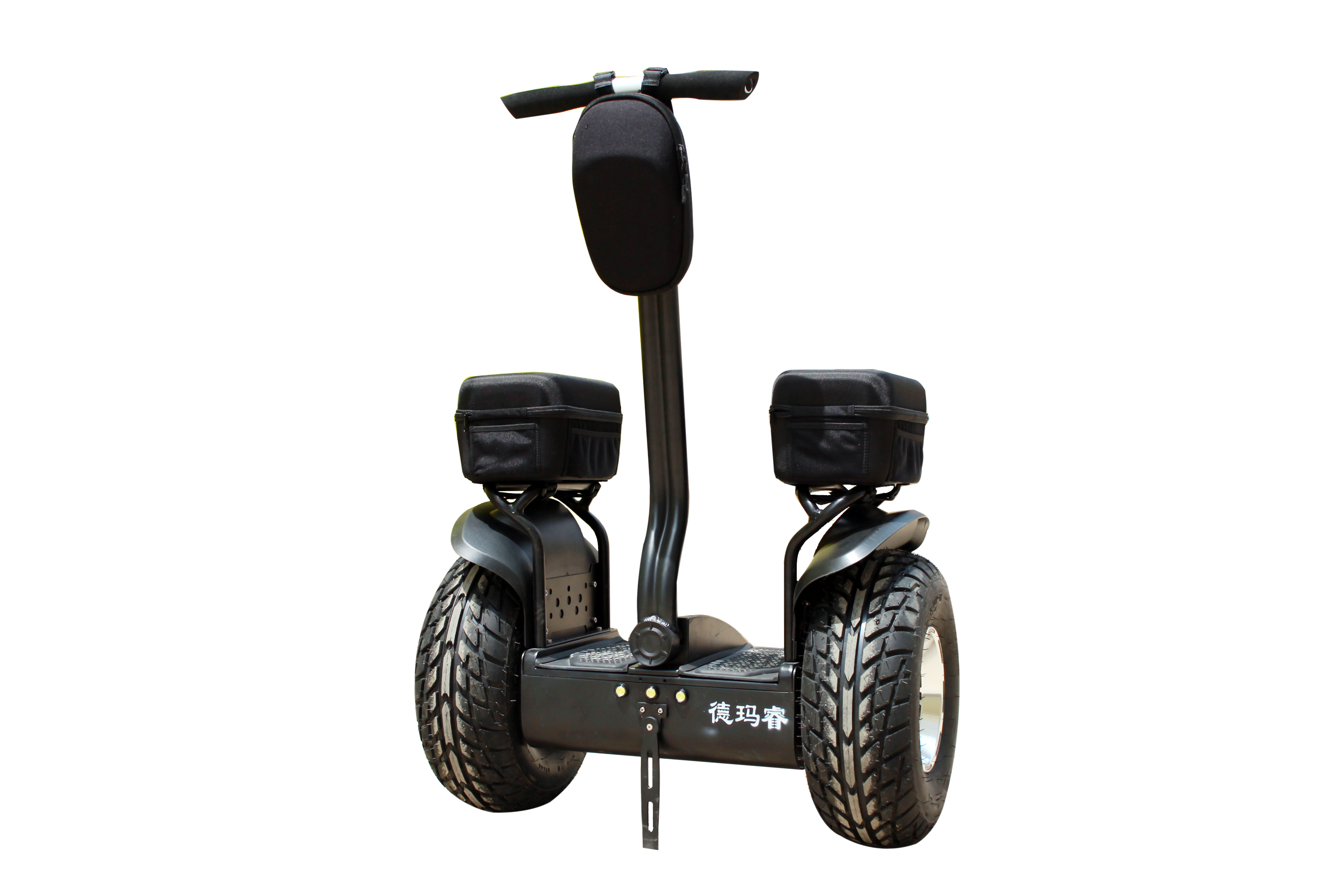 德玛睿平衡车侧箱包200一对浅灰色