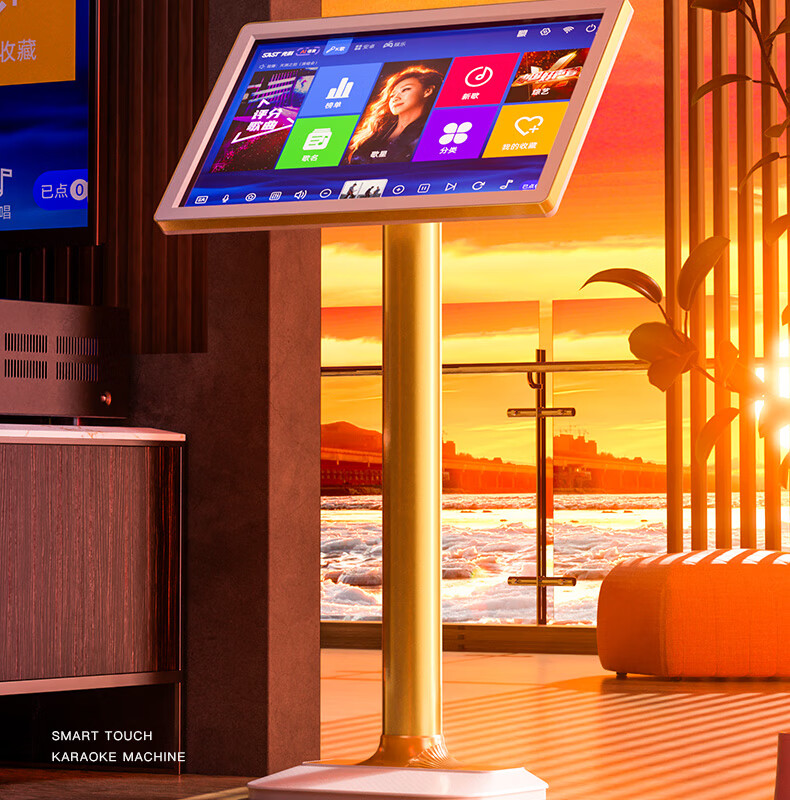 先科家庭ktv音响套装点唱机卡拉ok一体机触摸屏k歌客厅全套卡包音箱