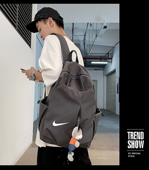 耐克(nike)官方旗舰新款王一博日本代购双肩包大容量初中高中大学生