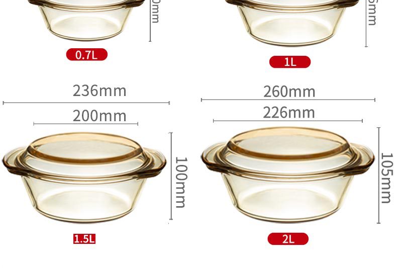 微波炉光波炉专用器皿玻璃碗微波炉专用器皿大号泡面碗带盖碗碟套装