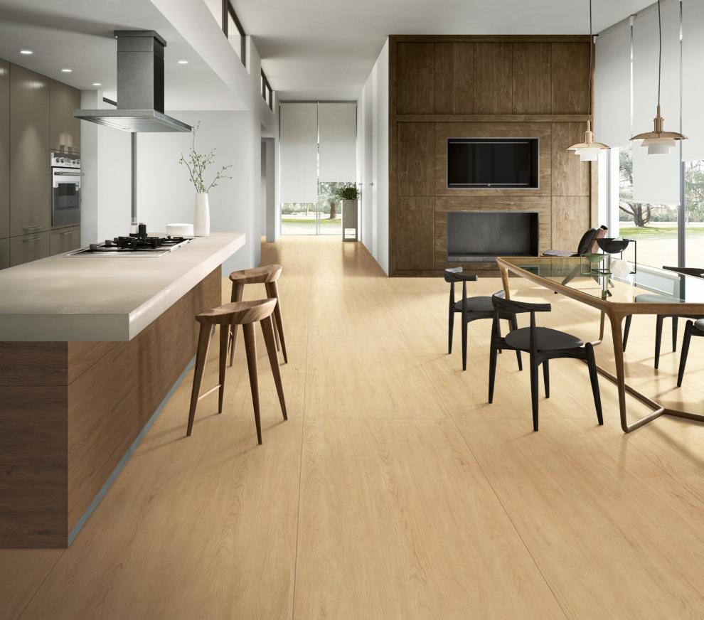 柔光精雕仿实木地砖餐厅别墅客厅瓷砖地板砖 751503j深棕色木纹【图片