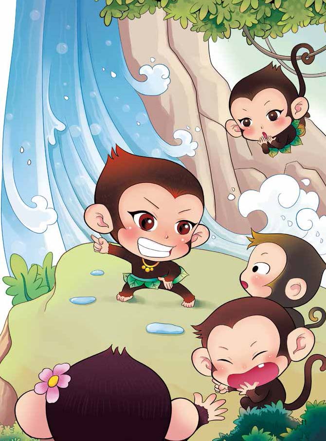 趣味漫画名著:西游记 中国四大名著之一漫画版幽默搞笑小说卡通动漫