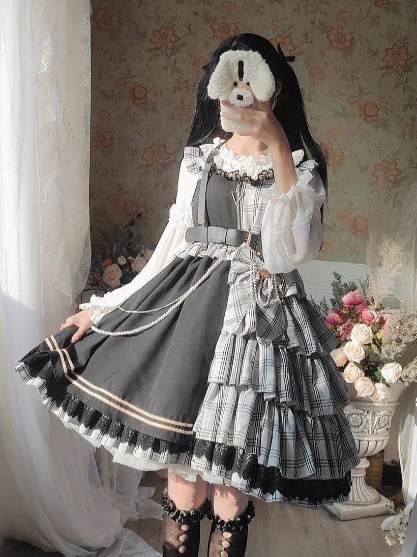 14米暴力裙撑lolita无骨软纱玻璃纱蓬蓬裙洛丽塔cos半身衬裙 现货