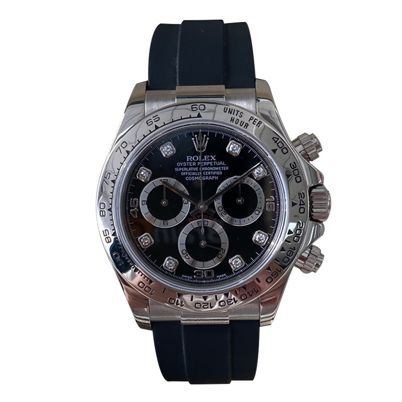 二手95新劳力士迪通拿116519自动机械18k白金奢侈品男士手表