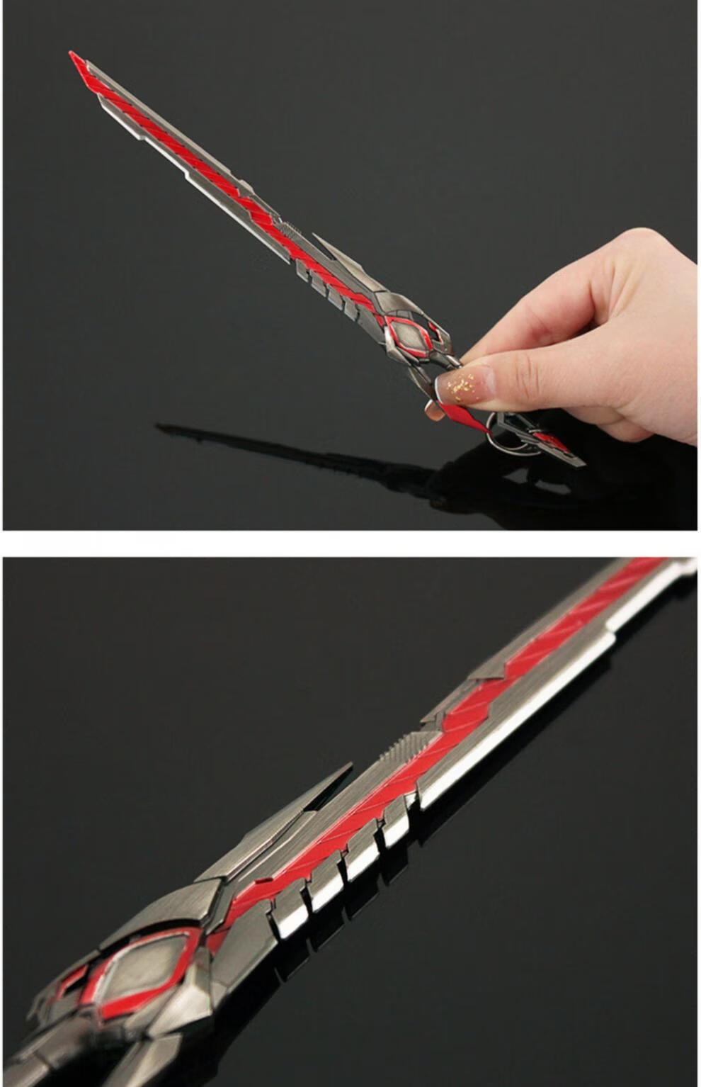 吞噬星空手办罗峰徐欣冰山动漫周边大号九系战刀罗峰的刀动漫周边金属