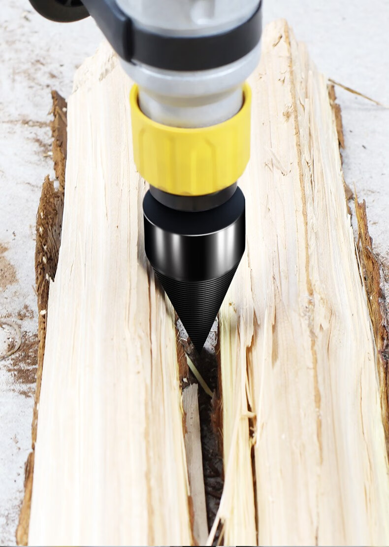 泰鹏(taipeng) 劈柴神器家用农村破柴机钻头大号木头专用分裂器电动