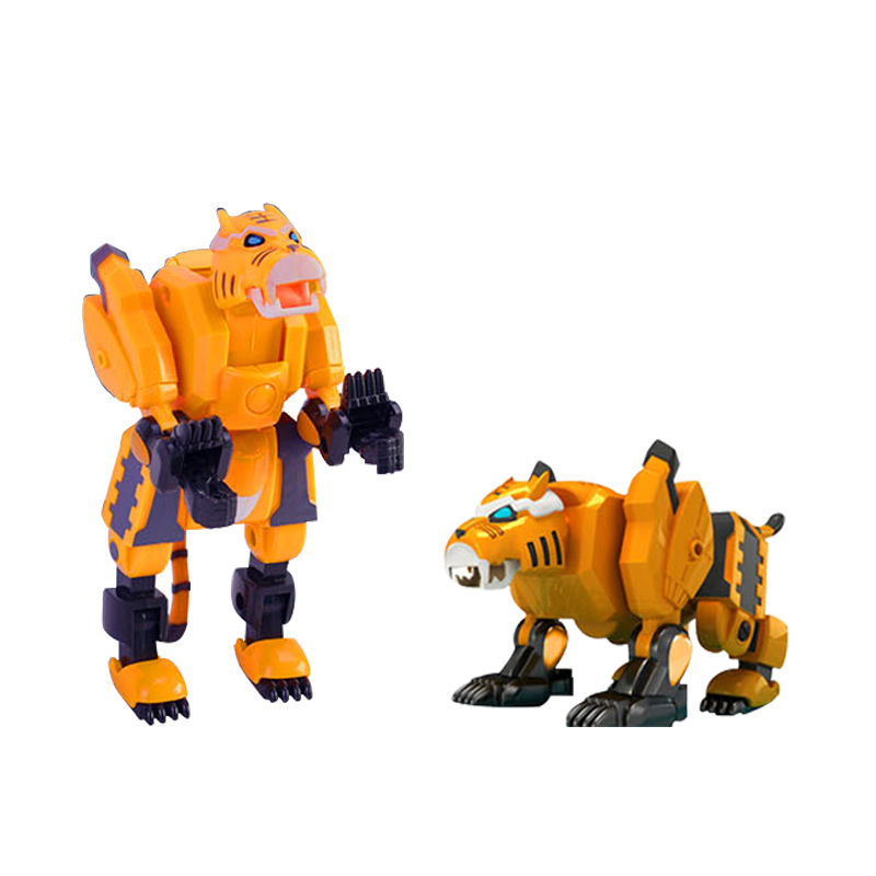 适用于儿童变形机器人金刚玩具模型动物小男孩手动拼装小孩生日礼物