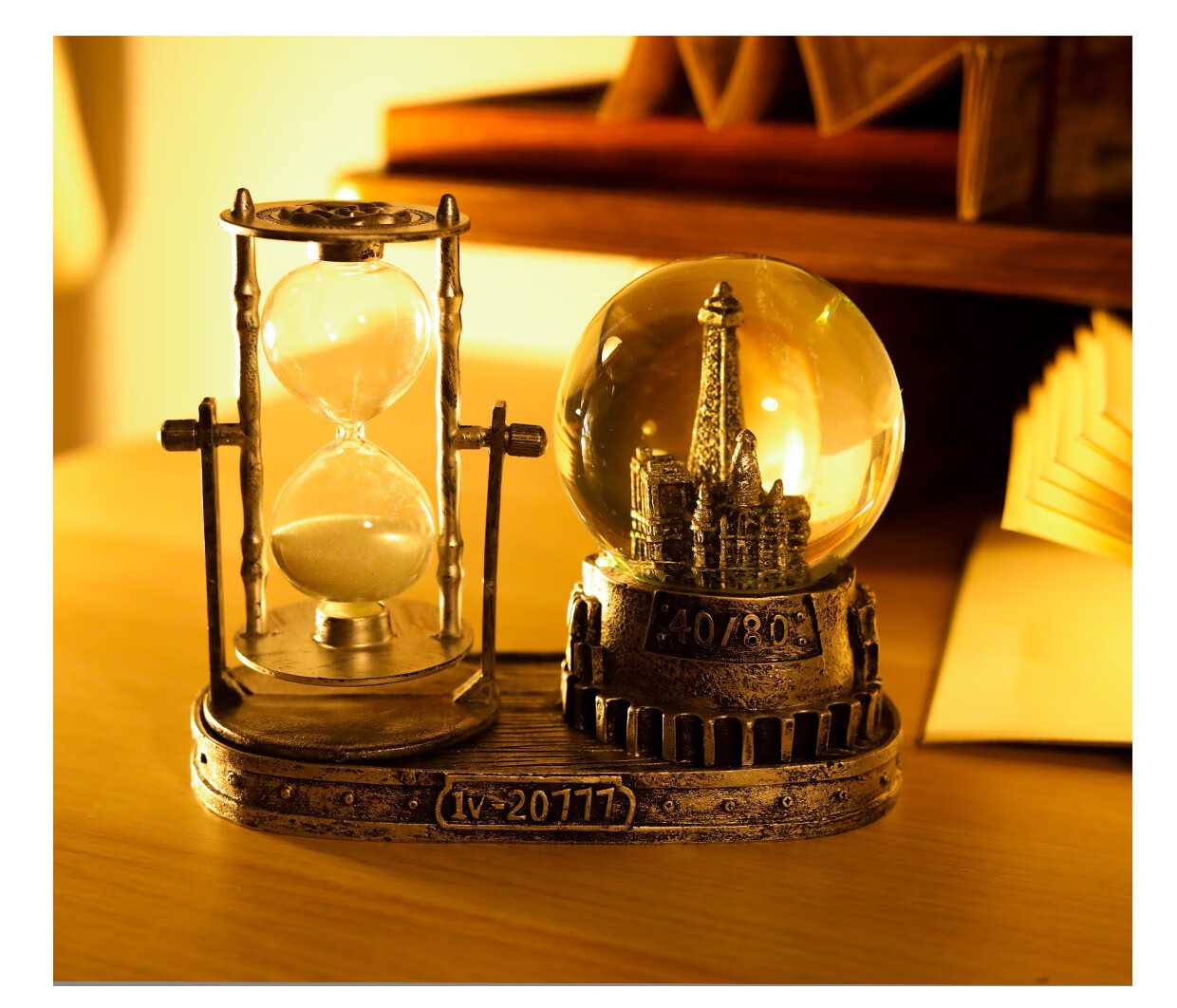 哈利波特创意水晶球金色沙漏银色摆件生日礼物周边装饰品房间银色魔法