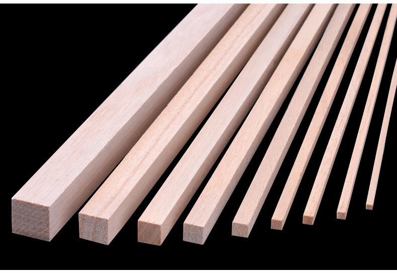 桐木条木棒小木条实木材料手工制作diy模型立体构成木棍材料桐木手工