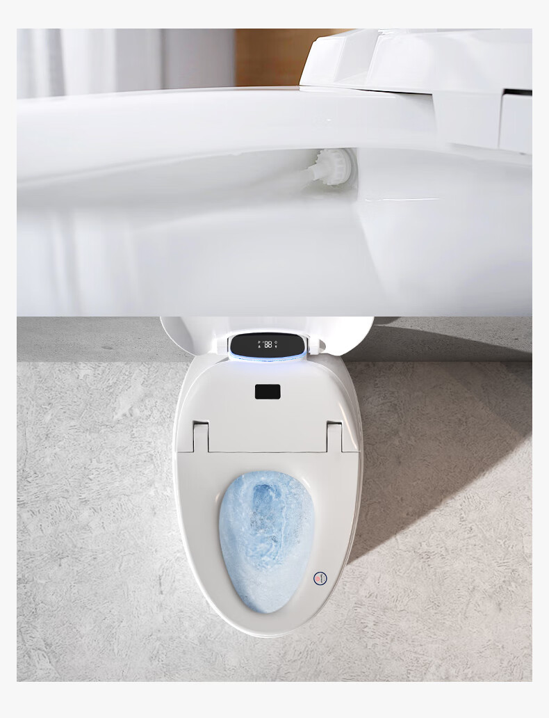 浪鲸ssww智能马桶一体式即热烘干多功能全自动冲水智能马桶家用座便器