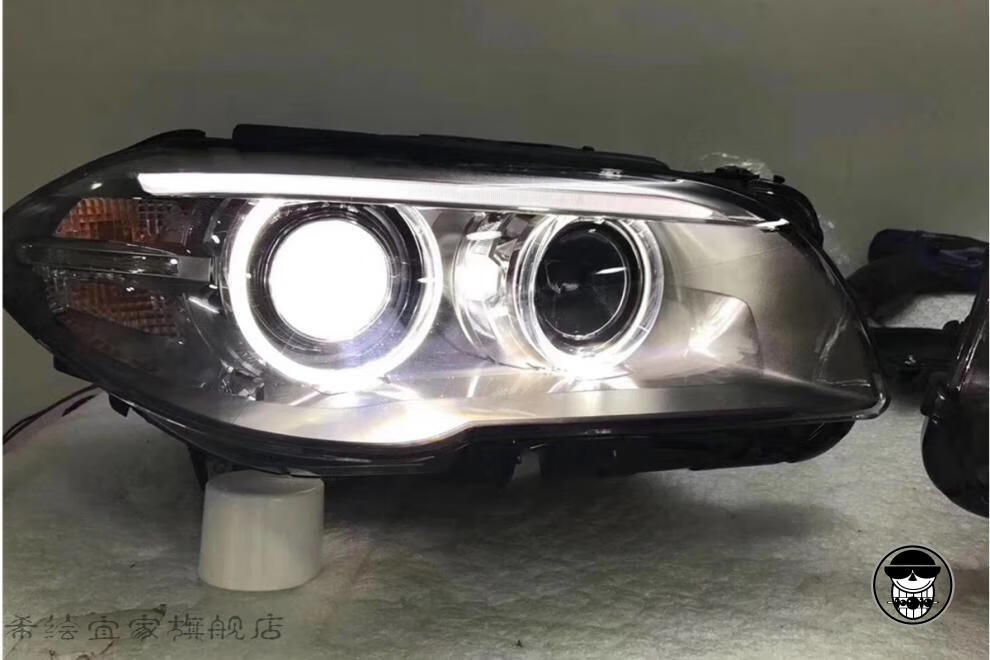 适用于宝马5系f18前大灯523525528530老款改拆车大灯总成驱动模块对装