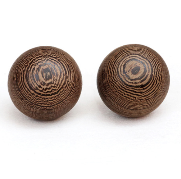 花椒木把玩锻炼手指健身球花椒木按摩球活动手指花梨木球一对花椒木