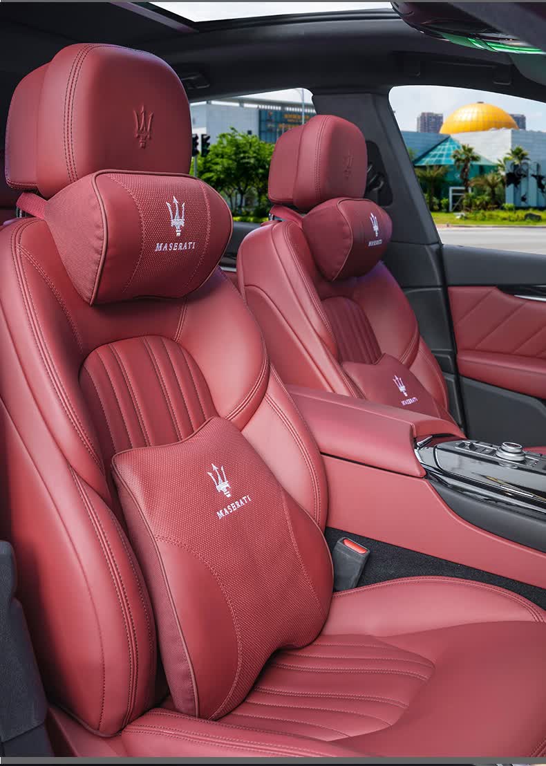 爱车必备玛莎拉蒂ghibli总裁levante车载座椅坐垫头枕腰靠护颈枕增高