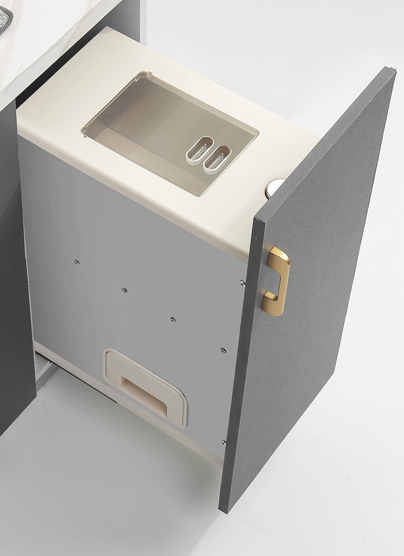 海蒂司米箱家用橱柜米桶嵌入式厨房储米箱米柜多功能收纳箱抽屉式米缸