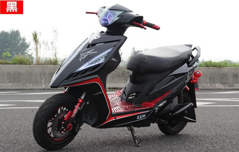 战速电动车鬼火电摩改装120v高速大功率电瓶车96v72v电动摩托车 【不