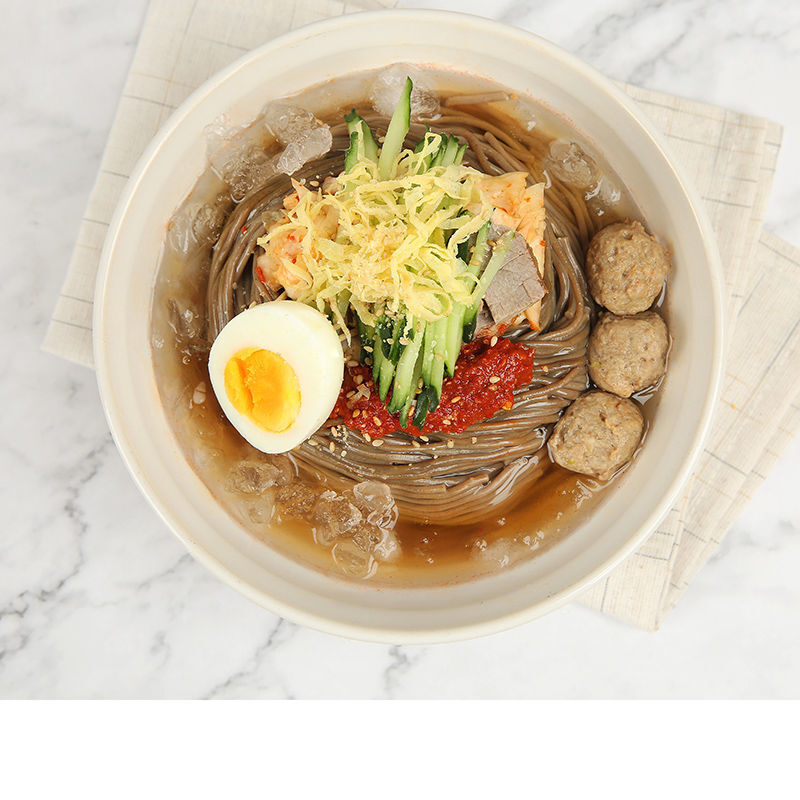 顺姬冷面5袋装 延吉大冷面朝鲜族正宗东北荞麦冷面延边特产 顺姬冷面