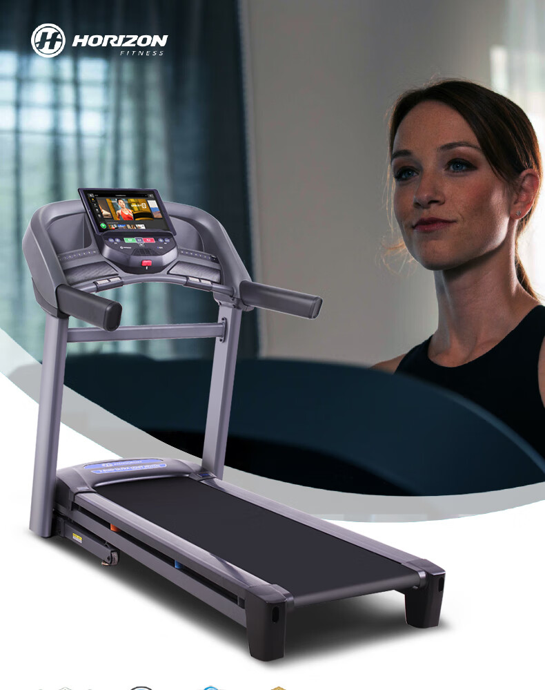 乔山(johnson) 跑步机 家用静音可折叠 室内健身房运动健身器材 新品t