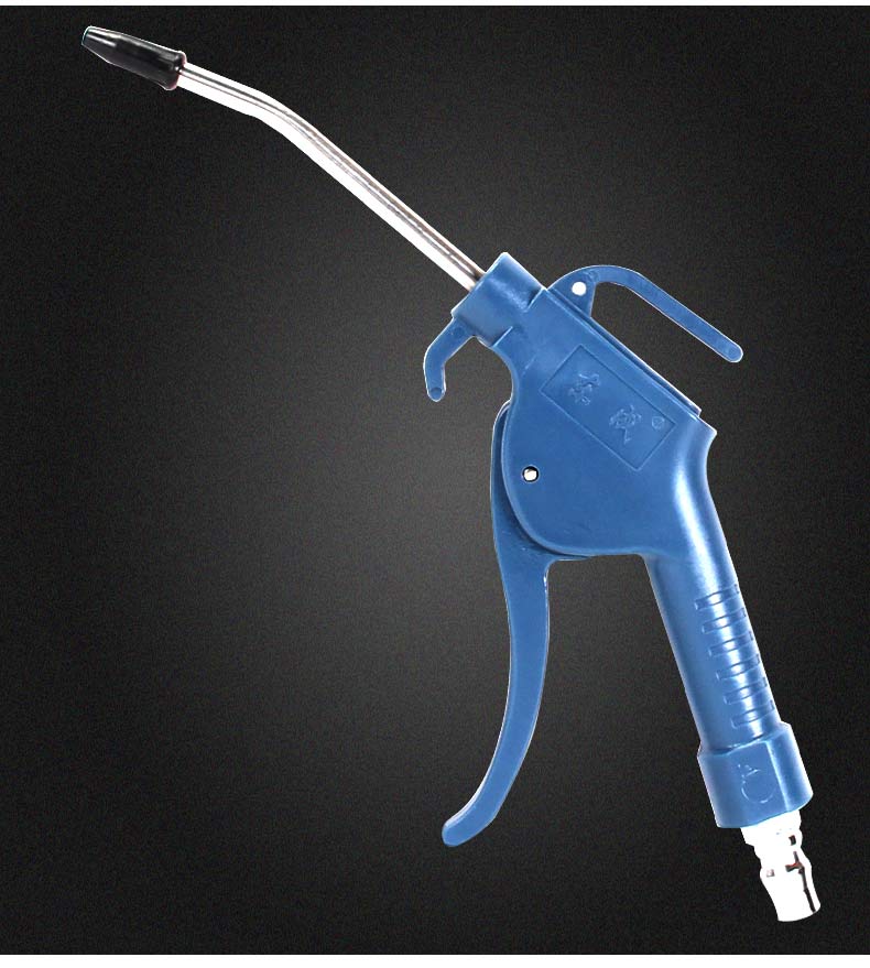 定制适用精品吹尘枪吹吹风枪喷气动高压尘吹抢除尘吹灰尘吹气工具红色