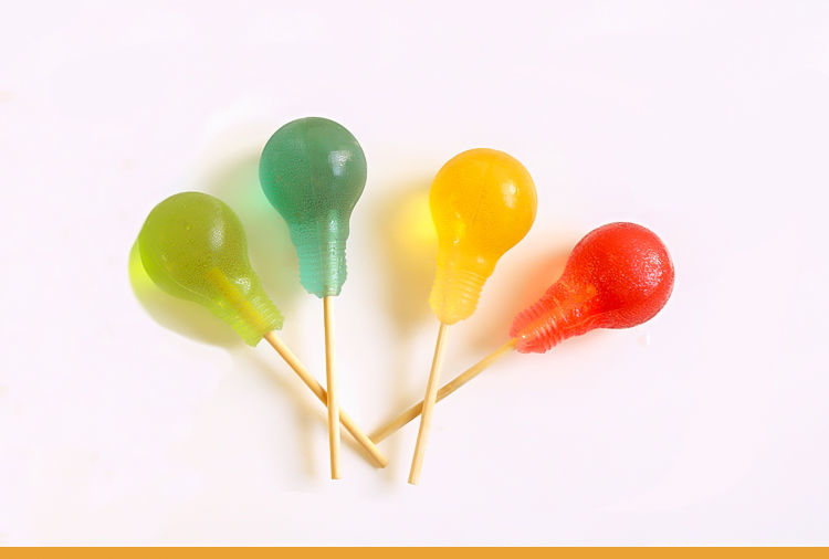 愚人节大灯泡棒棒糖手工灯泡糖果整蛊零食趣味糖果沙雕恶搞礼物六一