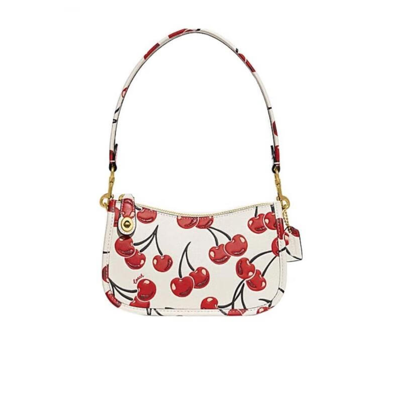 蔻驰coach 斜挎包女士奢侈品swinger 20樱桃印花工艺单肩包 b4ha uni