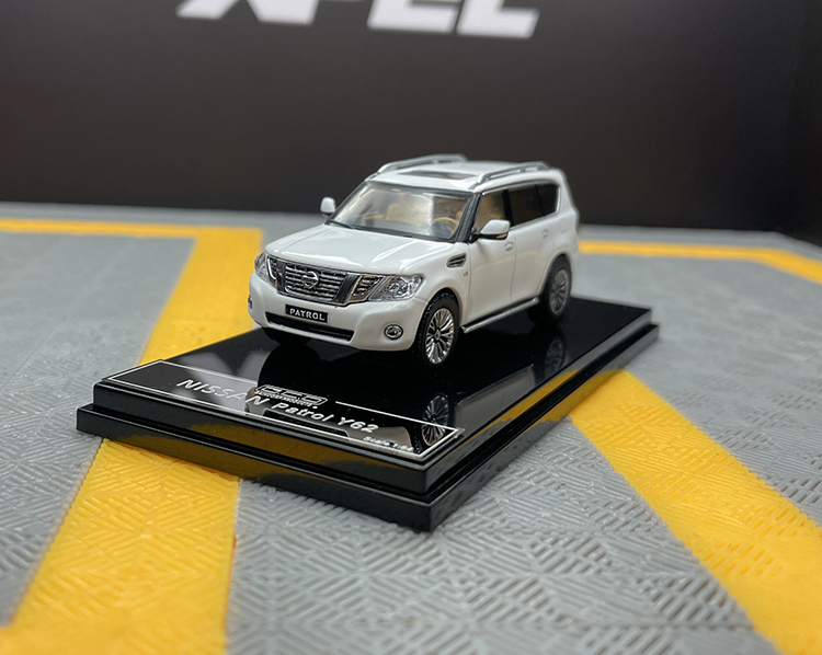 雨萱汽文现货gcd 合金车模1:64日产 尼桑 途乐patrol y62 suv仿真汽车