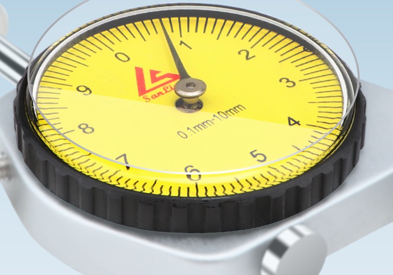 日本三量指针式测厚规测厚仪020mm尖头薄膜厚度规计厚度测量仪3251820