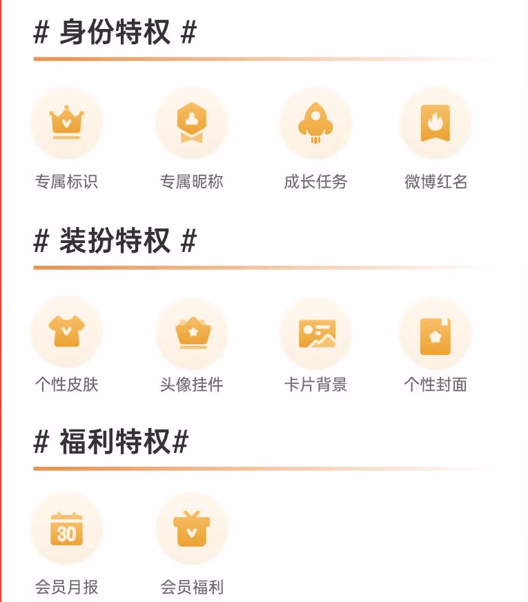新浪微博 会员年卡 12个月 49.9元 值值值-买手聚集的地方