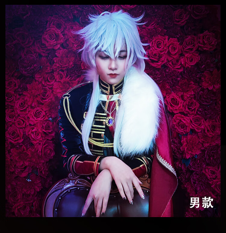 彩虹社葛叶cos服动漫虚拟vtuber贵族sanya裙装男女女款套装 葛叶贵族