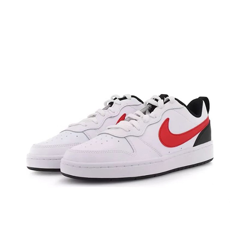 现货nikecourtborough2女子黑红休闲低帮板鞋bq5448007dd3023100鸳鸯