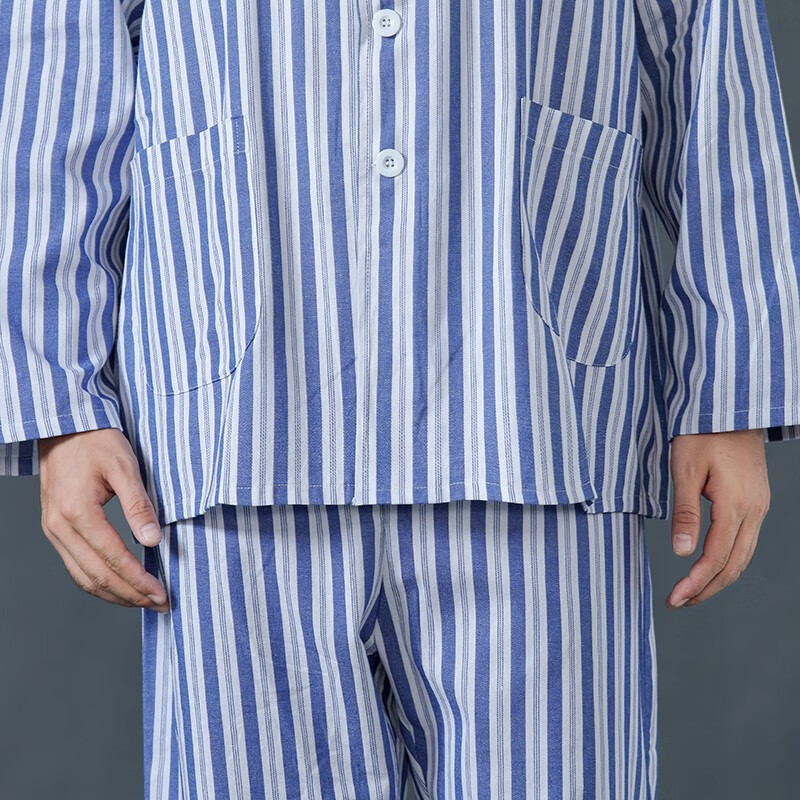 纯棉病号服病人服分体病员服男女套装冬夏医院患者护理服卧床病人病号