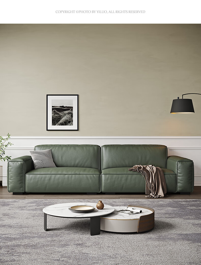 极简布艺沙发小户型双人位18m20客选纳米科技布实木框架海绵款偏硬