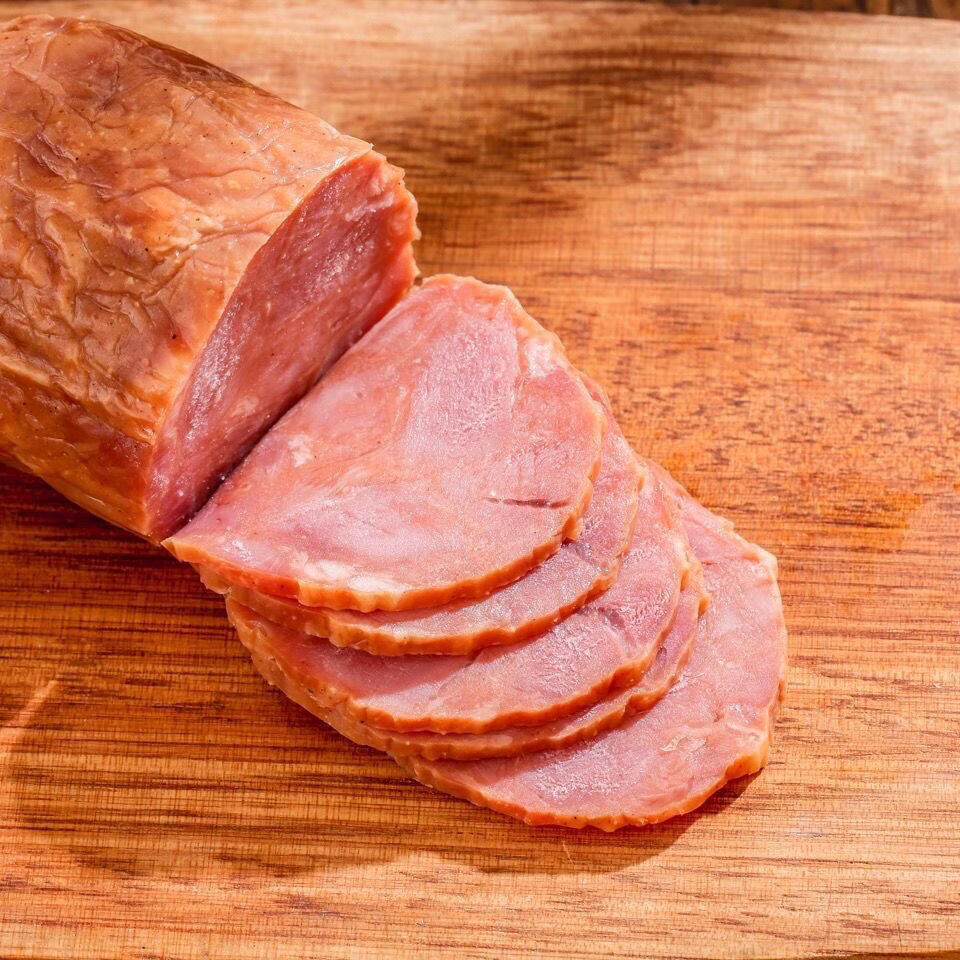 青岛老火腿手撕老式火腿香肠烟熏烤大火腿零食开袋即食纯肉火腿肠 4根