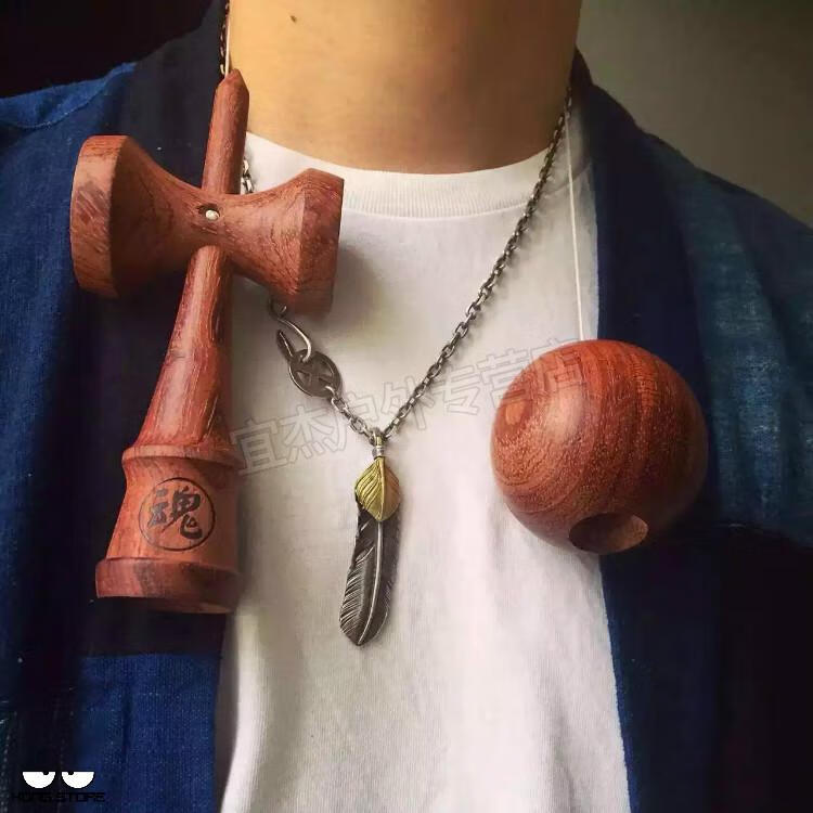 19ss魂剑玉hunkendama比赛日本入门初学技巧球剑球粉色pu经典漆面