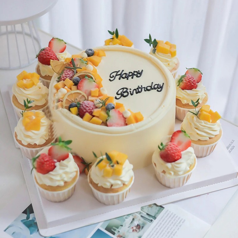 芙瑞多 新鲜水果蛋糕全国预定同城配送男士父母女友儿童网红蓝莓生日