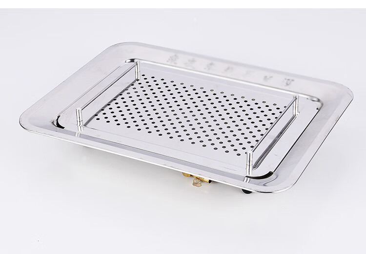 不锈钢茶盘加厚大号功夫茶茶具茶池茶台双层储水茶海茶托盘家用待客