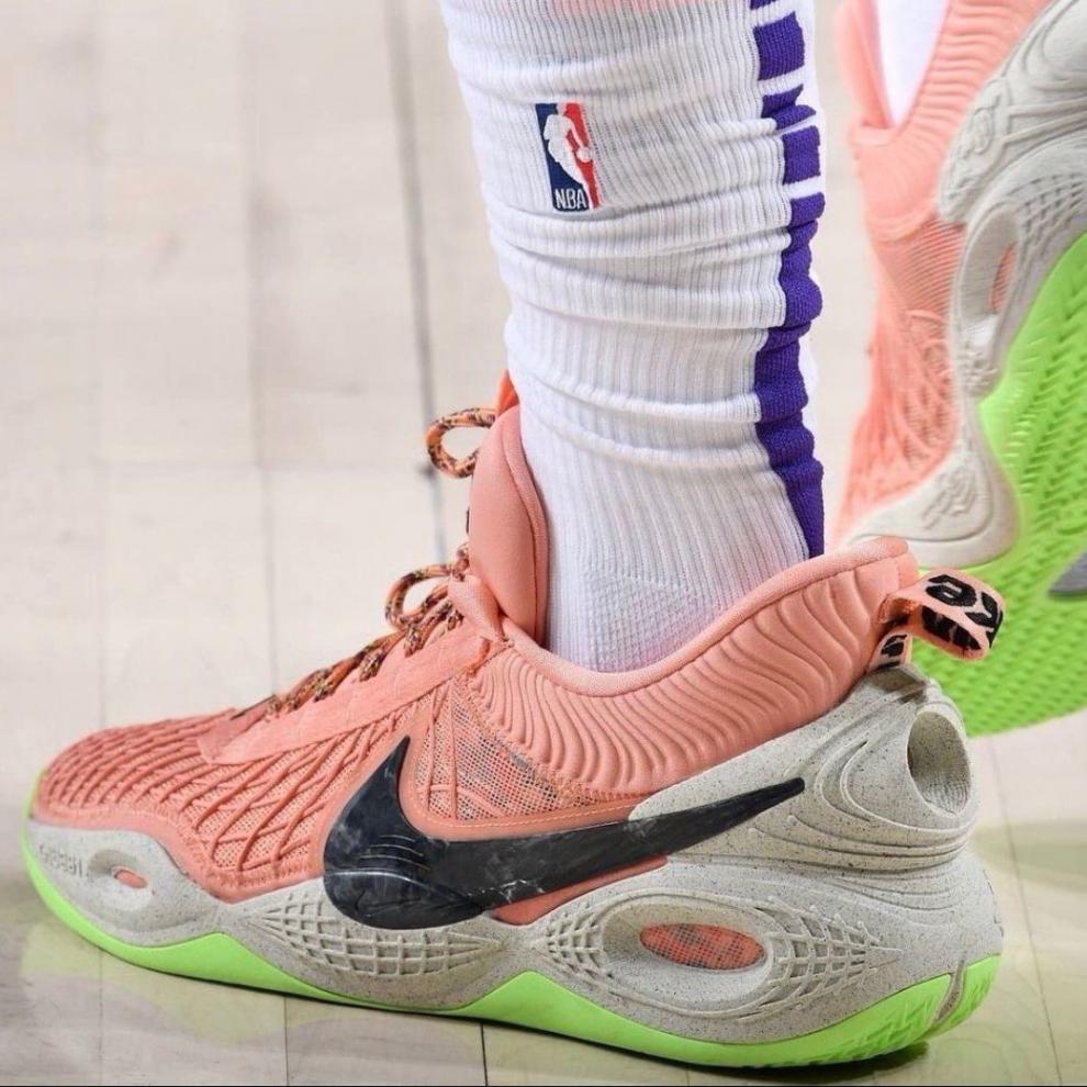 浓眉哥cosmic unity低帮篮球鞋安东尼戴维斯气垫垃圾跑步鞋潮 蓝冰橙