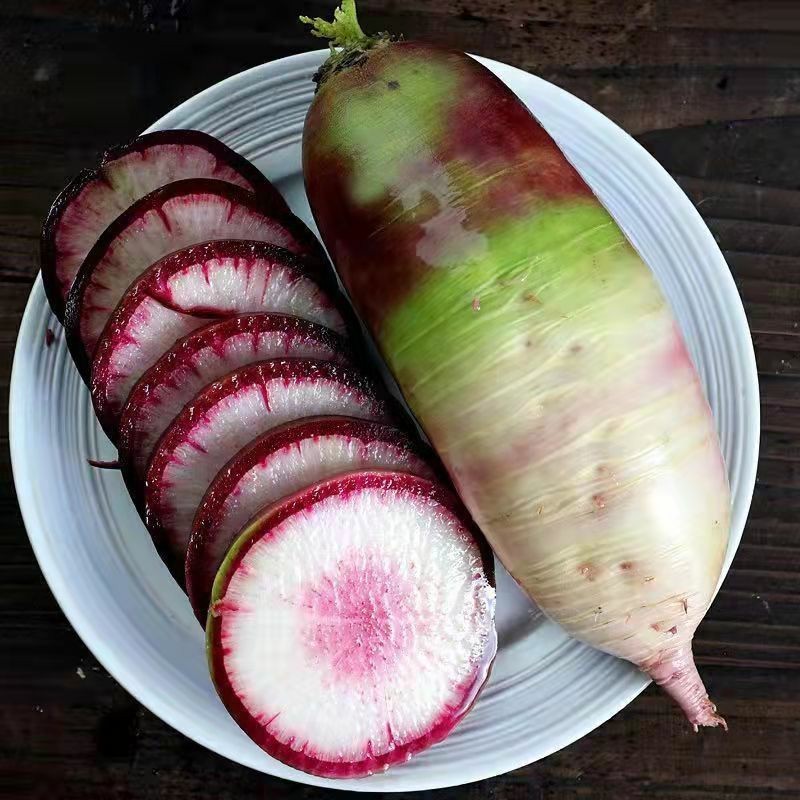 冰激凌糖心水果萝卜新鲜甜脆超甜心萝卜生吃红皮萝卜 5斤装【图片