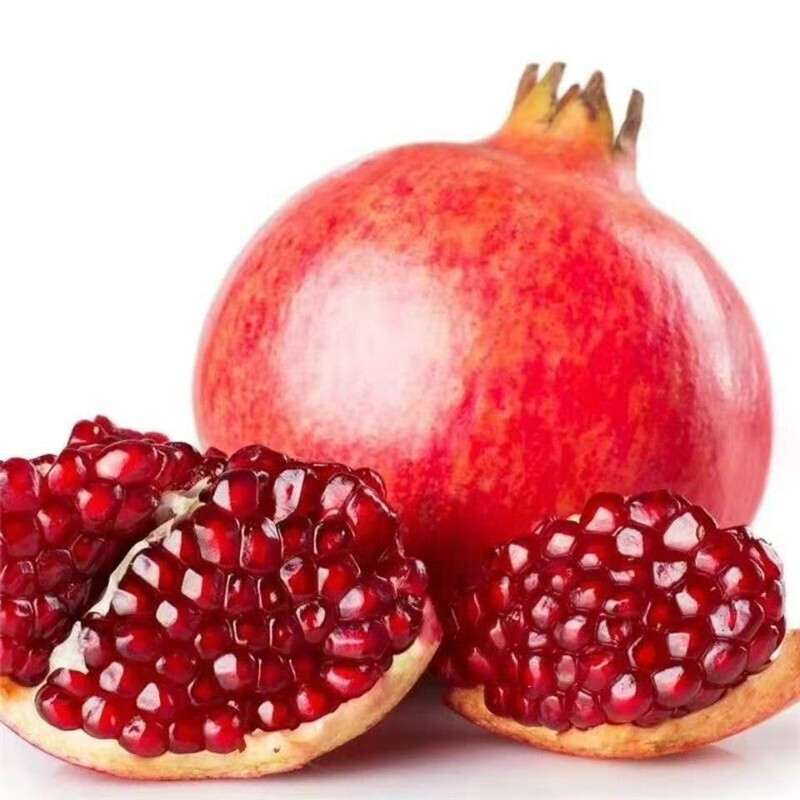 早告白 【】新疆和田皮亚曼石榴 新疆石榴 和田红石榴薄皮丑石榴5斤 5