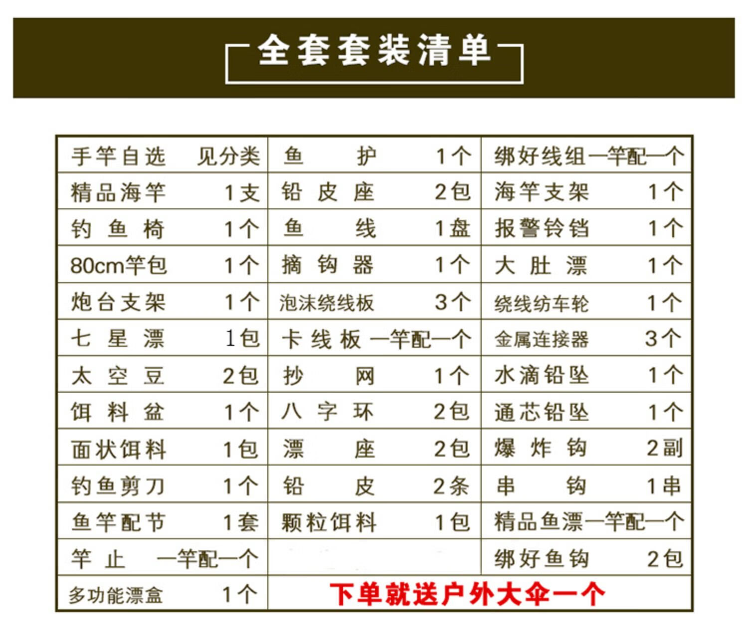 钓鱼竿套装组合全套鱼具渔具用品大全手海杆钓鱼装备鱼竿五大品牌 手