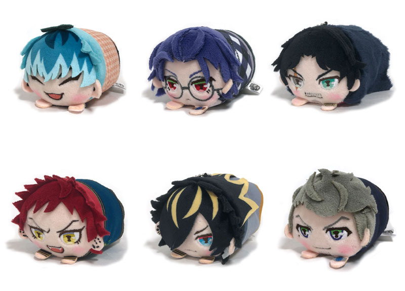 麦克风 大阪名古屋组 趴趴毛绒小摆件挂件 drb 动漫周边毕柯鹿 芦笙