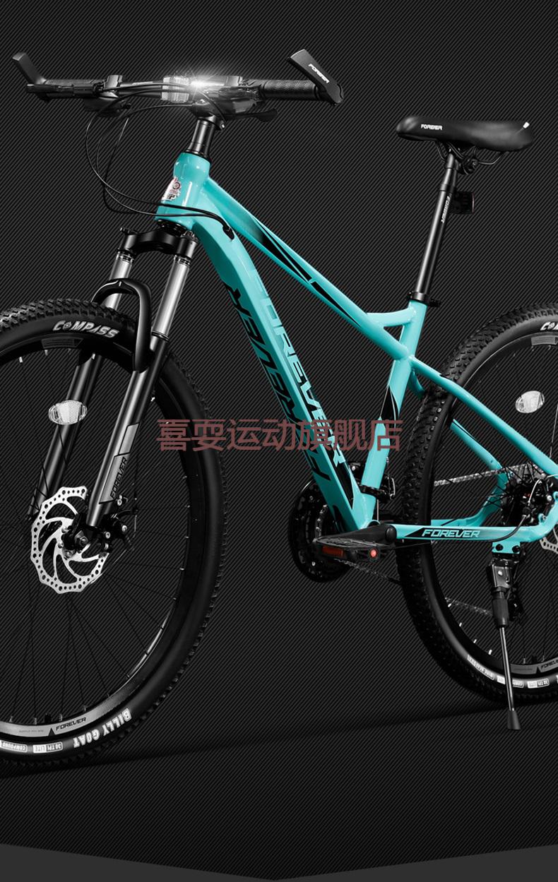 2022新款dtfly飞行风暴山地自行车成人26寸架变速双碟刹越野男女小