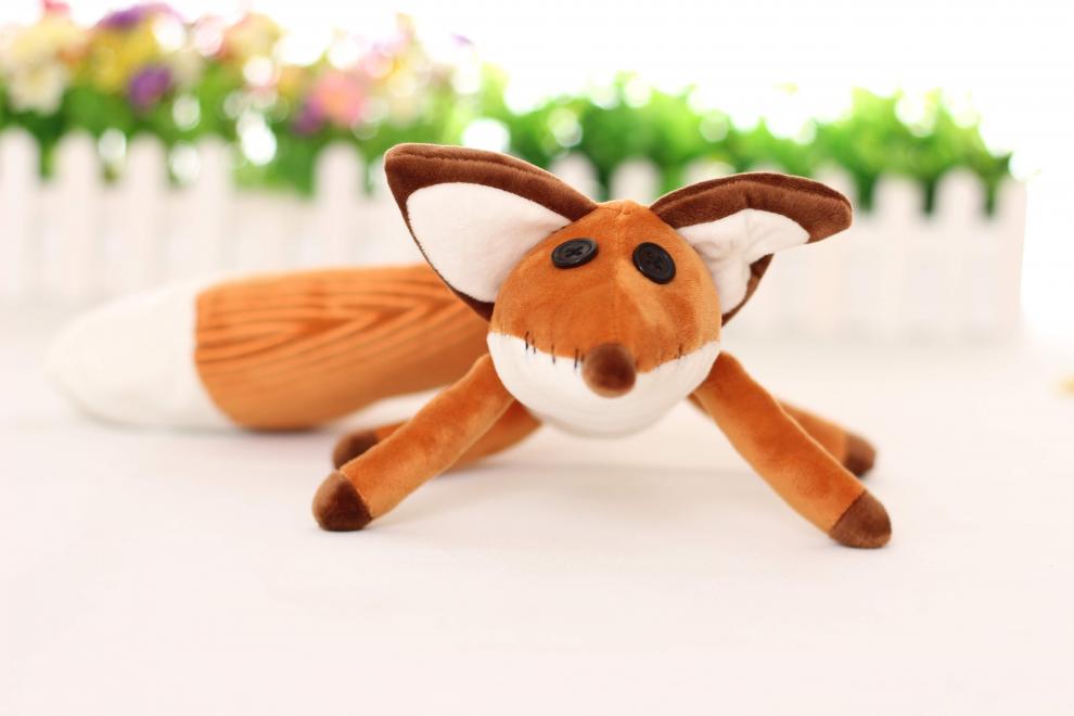 小王子电影小狐狸毛绒玩具公仔玩偶娃娃布偶同款抱枕动漫周边礼物