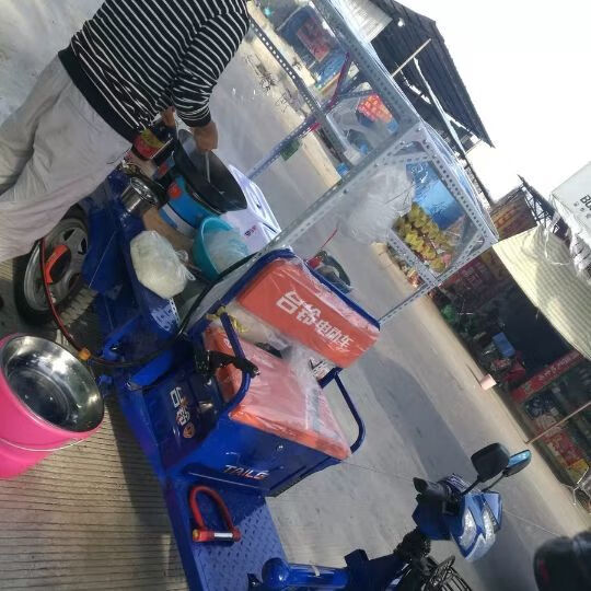 三轮车摆摊炸串架子 电动三轮车摆摊架子街边螺蛳粉炸串各种小吃卤肉